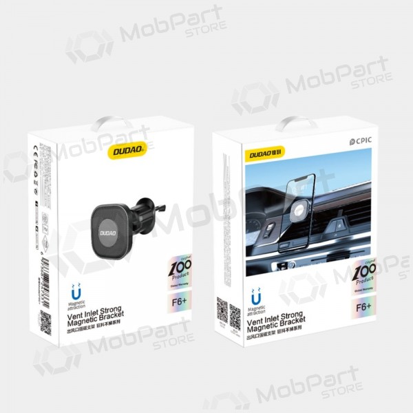Supporto per telefono da auto Dudao F6+ per griglia di ventilazione