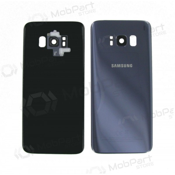 Samsung G955F Galaxy S8 Plus coperchio batteria posteriore violetinė (Orchid grey) (usato grade C, originale)