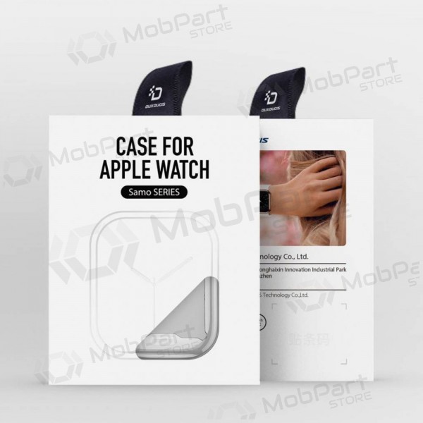 Protezione schermo LCD / custodia per Apple Watch 49mm - Dux Ducis Samo (argento)