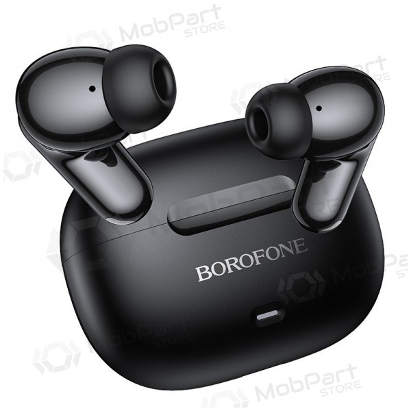 Cuffie wireless Borofone BW96 Bluetooth ANC+ENC USB-C nere