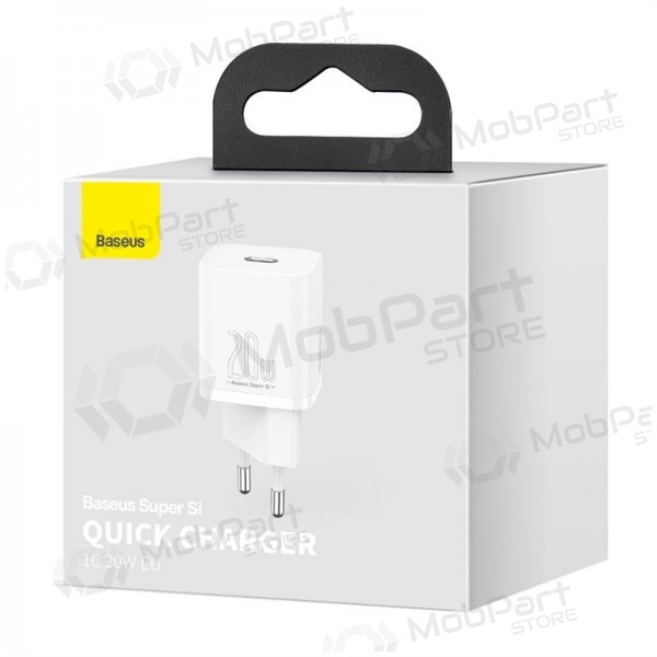 Caricatore buitinis Baseus Super Si 20W bianca CCSUP-B02