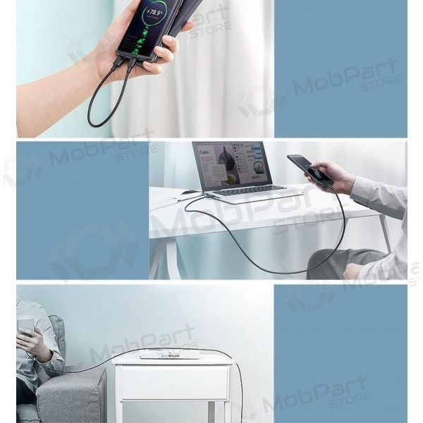USB cavo Ugreen US287 USB to USB-C 3A 1.0m nero