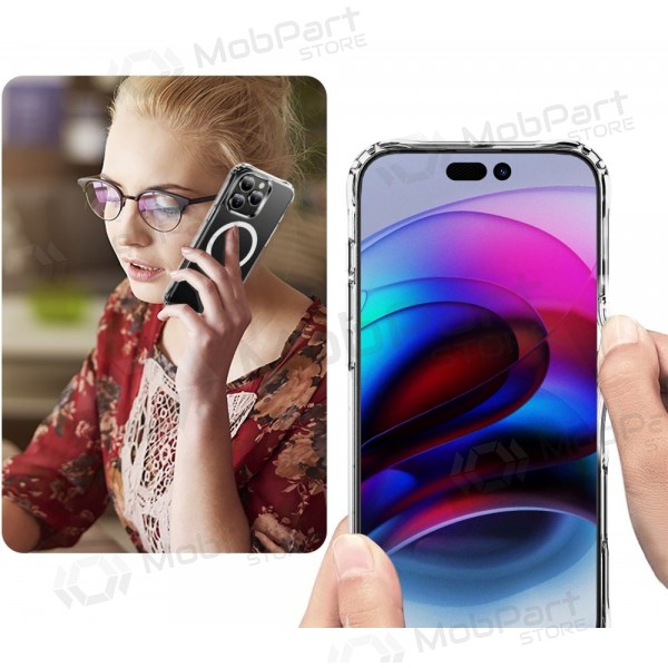 Custodia per Apple iPhone 12, 12 Pro - Perfectionists Clear Mag Case (trasparente)