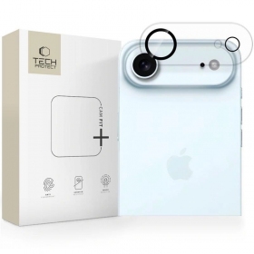 Vetro temperato protettivo per fotocamera Apple iPhone Air - Tech-Protect Cam Fit+ (trasparente)