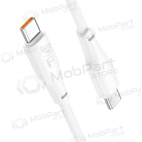 Cavo USB-C Hoco X93 USB-C a USB-C 1 m 100 W bianco