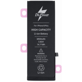 Batteria per Apple iPhone 8 Plus, Di-Power 3850 mAh (capacità aumentata)
