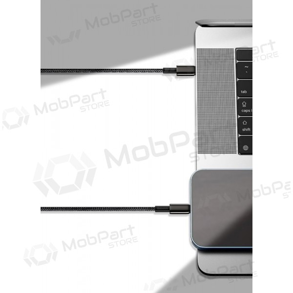 Cavo Lightning Baseus Tungsten CATLWJ-01 USB-C a Lightning 1 m PD 20 W nero