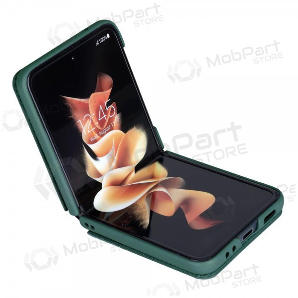 Custodia Samsung Galaxy Z Flip4 - Nillkin Leather (verde)