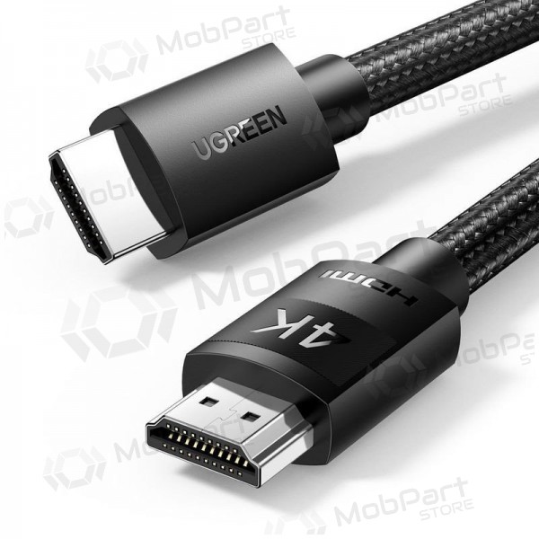 Cavo HDMI Ugreen HD119 HDMI 2.0 4K 2 m ARC nero.
