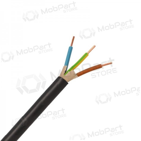 Lietkabelis CYKY 3x6 mm2 cavo di energia (1 m)