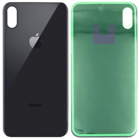 Apple iPhone XS Max coperchio batteria posteriore grigio (space grey) (bigger hole for camera)