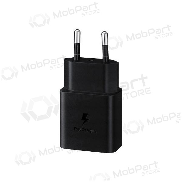Caricatore originale Samsung EP-T1510XBEGEU 15W + cavo Type-C 1m nel pacchetto nero