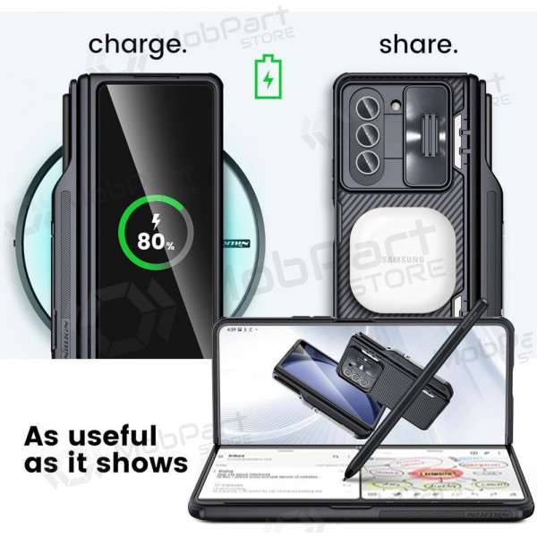 Samsung Galaxy Z Fold4 custodia „Nillkin CamShield Pro“ (nero) Samsung Galaxy Z Fold4 custodia „Nillkin CamShield Pro“ (nero)