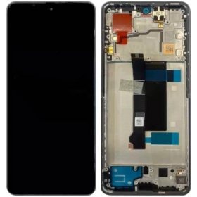 Xiaomi Redmi Note 13 Pro 5G schermo / display (verde) (con una cornice) (originale)