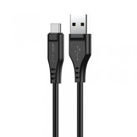 USB cavo Acefast C3-04 USB-A to USB-C 1.2m nero