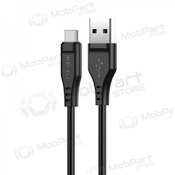 USB cavo Acefast C3-04 USB-A to USB-C 1.2m nero