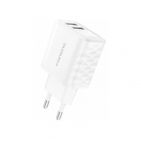 Caricabatterie telefono Foneng EU53 12 W USB-A bianco