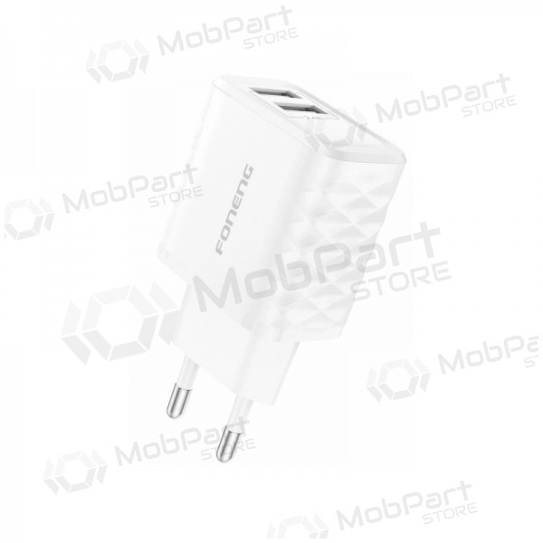 Caricabatterie telefono Foneng EU53 12 W USB-A bianco