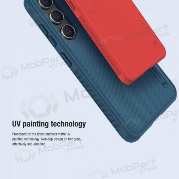 Samsung Galaxy S23 Ultra custodia „Nillkin Frosted Shield“ (blu)