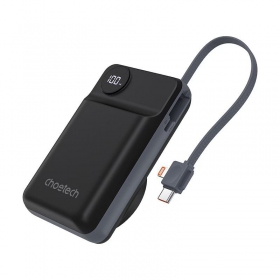 Batteria esterna Power Bank Choetech B696 15W Magsafe 20000mAh nero