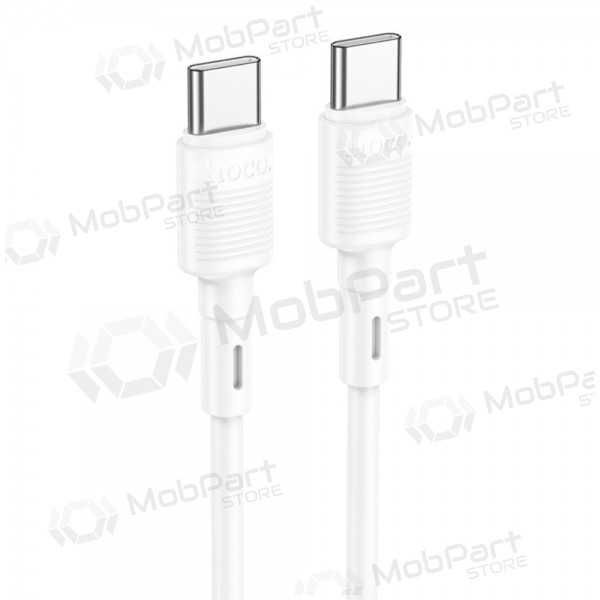 Cavo USB-C Hoco X83 USB-C a USB-C 1 m 60 W bianco