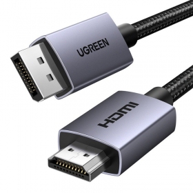 Cavo HDMI Ugreen DP125 DisplayPort a HDMI 2 m 4K 30 Hz nero