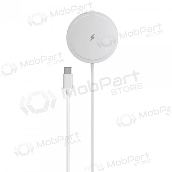 Caricabatterie wireless MagSafe Blue Star Charing Pad 15 W con cavo USB-C bianco