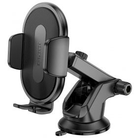 Supporto per telefono da auto Borofone BH134 sul cruscotto 4.5–7 pollici.