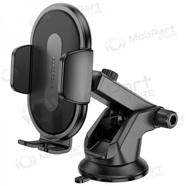 Supporto per telefono da auto Borofone BH134 sul cruscotto 4.5–7 pollici.