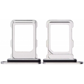 Apple iPhone 16 Pro, 16 Pro Max - supporto per scheda SIM (bianco)