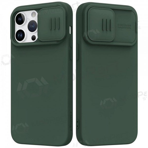 Apple iPhone 14 Pro Max custodia „Nillkin Silicone“ (verde scuro)