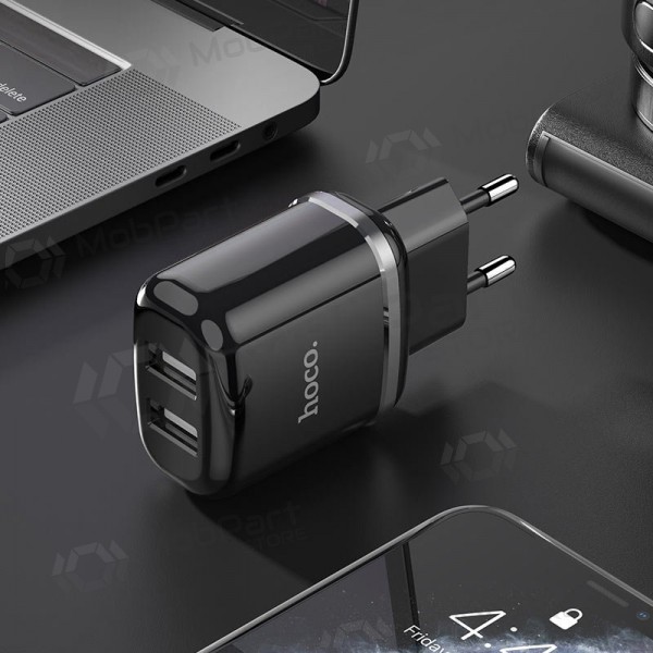 Caricatore Hoco N4 x 2 USB  jungtimis (2.4A) (nero)