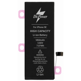 Batteria per Apple iPhone SE (2016), Di-Power 1850 mAh (capacità aumentata)