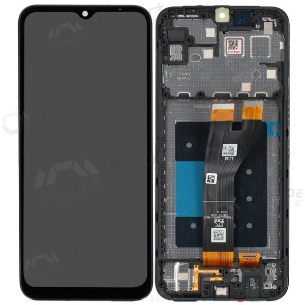 Samsung Galaxy A14 5G schermo / display (nero) (con una cornice) (originale)