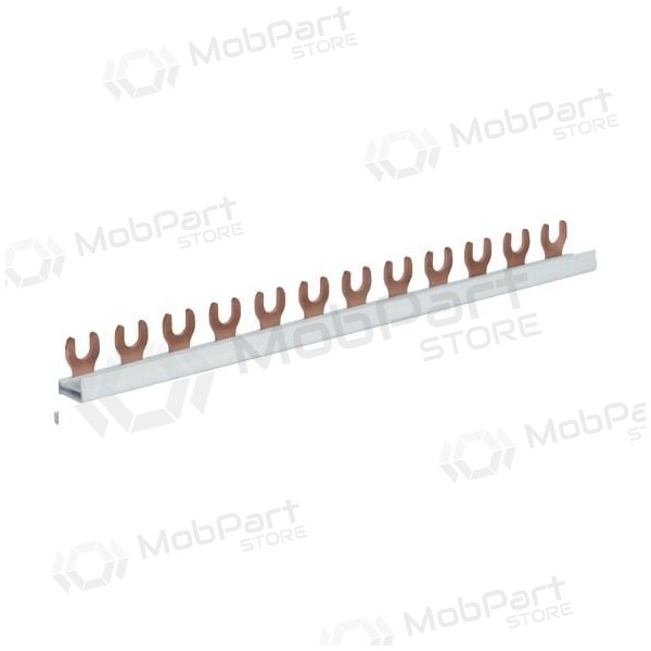 Izoliuota sujungimo šyna Hager KDN163A (1P, 12 mod., 10mm)