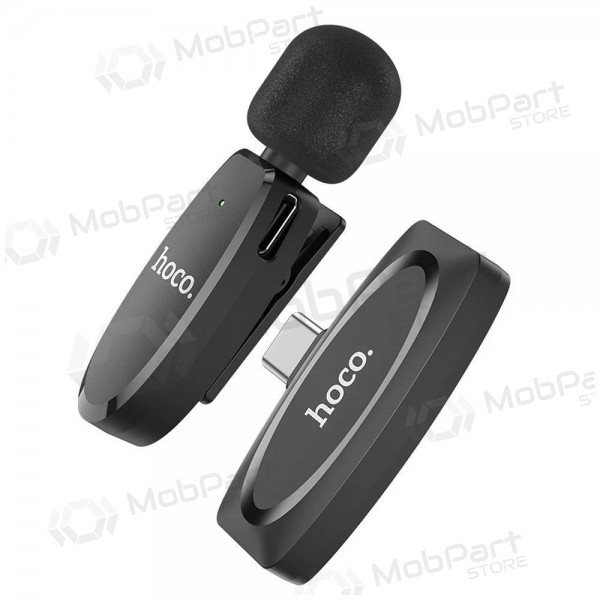 Microfono Hoco L15 Type-C nero
