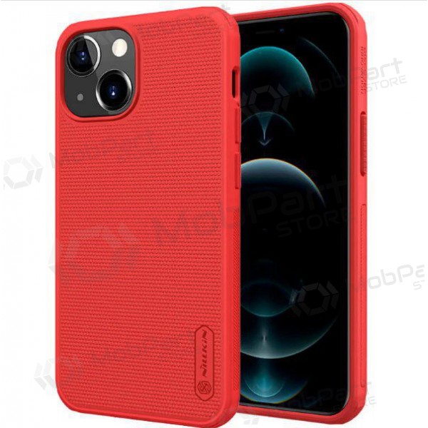 Custodia per Apple iPhone 14 - Nillkin Frosted Shield (rosso)