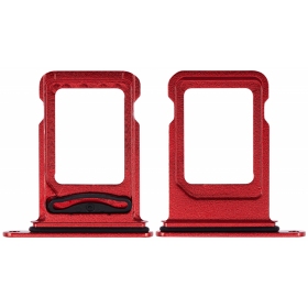 Supporto per scheda SIM Apple iPhone 14, 14 Plus, Dual SIM (rosso)