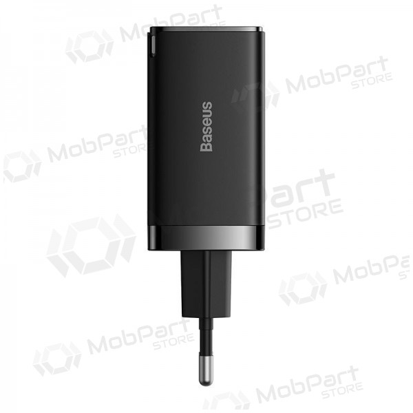 Caricabatterie per telefono Baseus GaN5 Pro 65 W 2xUSB-C + USB-A GaN PD QC nero CCGP120201