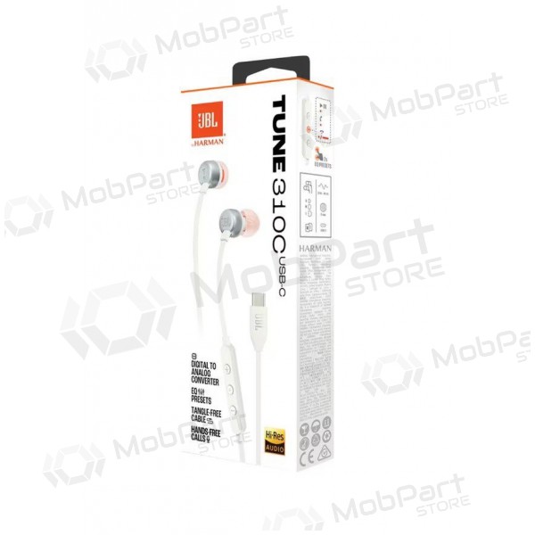 Ausinės JBL Tune 310C USB-C