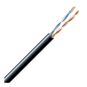 Cavo di rete LAN ECG UTP 5e (per esterno, PE, Fca, 305m, E)