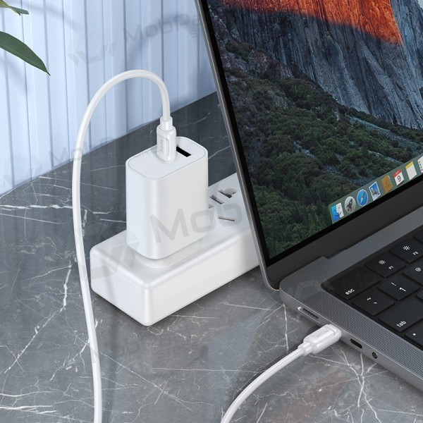 Cavo USB-C Hoco X115 USB-C a USB-C 1 m 240 W bianco
