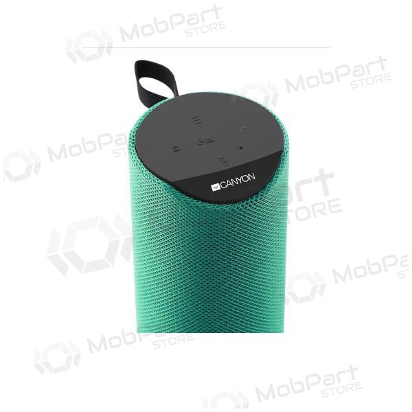 Altoparlante portatile Bluetooth CANYON CNS-CBTSP5 (MicroSD, AUX, BT V5.0, 1200mAh) (verde)
