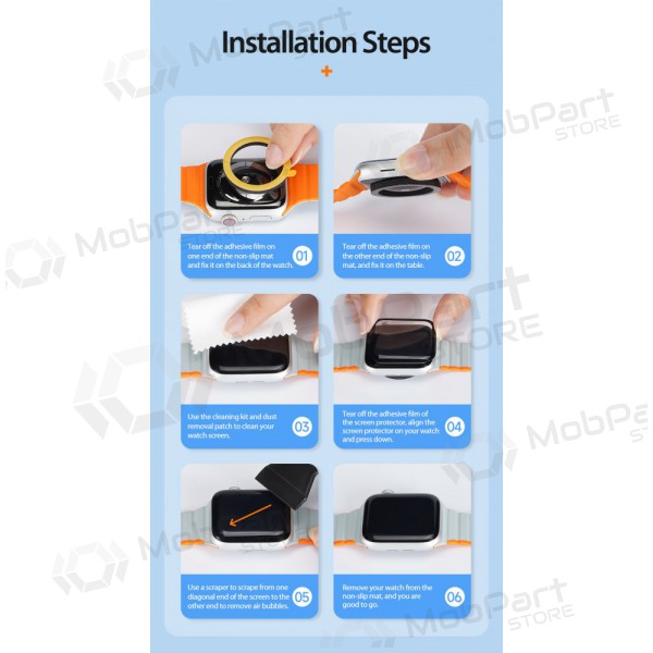 Protezione in vetro per Apple Watch 40mm - Dux Ducis Pmma