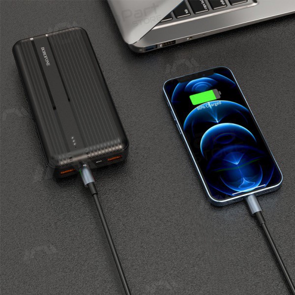Batteria esterna Power Bank Borofone BJ9A Type-C PD+Quick Charge 3.0 (3A) 20000mAh bianco