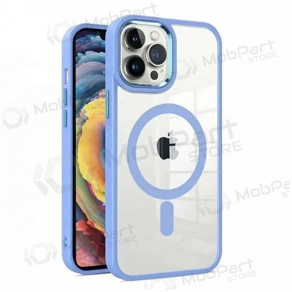 Custodia per Apple iPhone 15 Plus - Premium Mag Cover (viola)