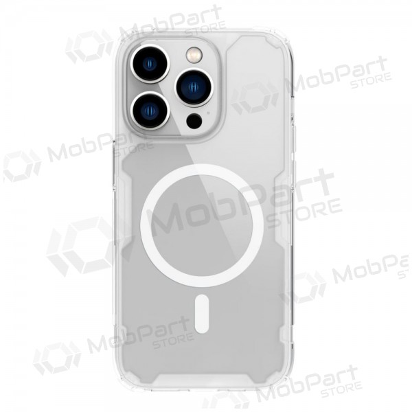 Apple iPhone 14 Pro custodia „Nillkin Nature Magnetic“ (bianca)