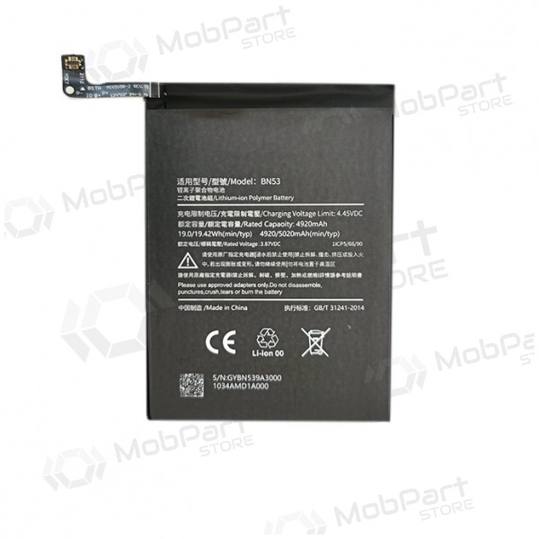 Batteria / accumulatore XIAOMI Redmi Note 9 Pro Max (5020mAh)