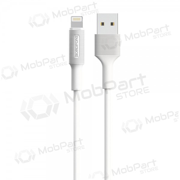 USB cavo Borofone BX1 Lightning 1.0m (bianca)