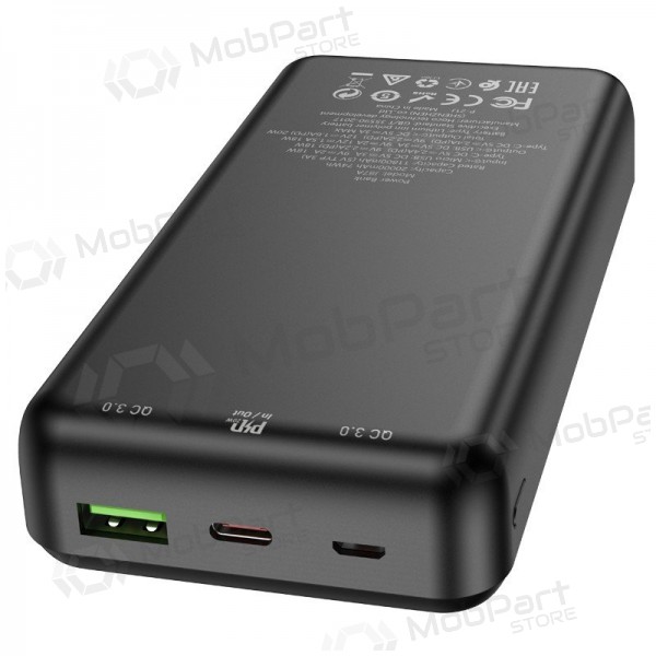 Batteria esterna Power Bank Hoco J87A Type-C PD 20W+Quick Charge 3.0 20000mAh nero